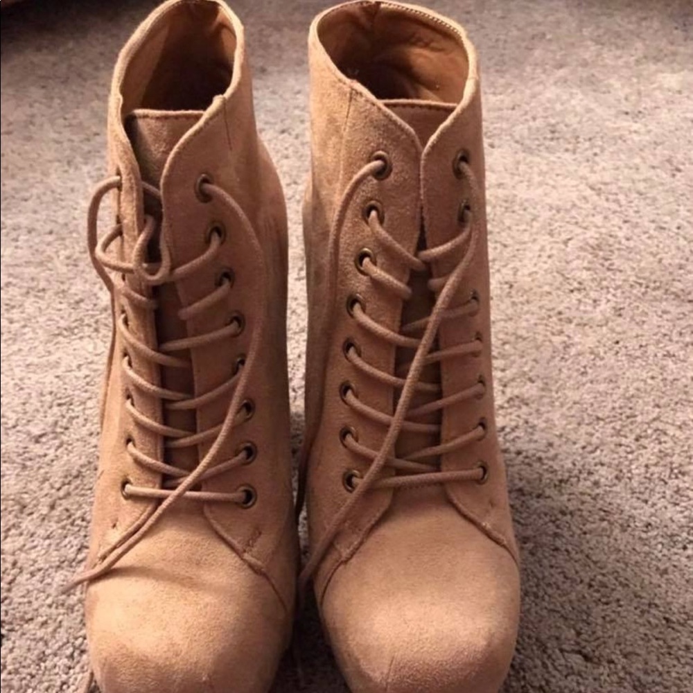 Tan High Heels